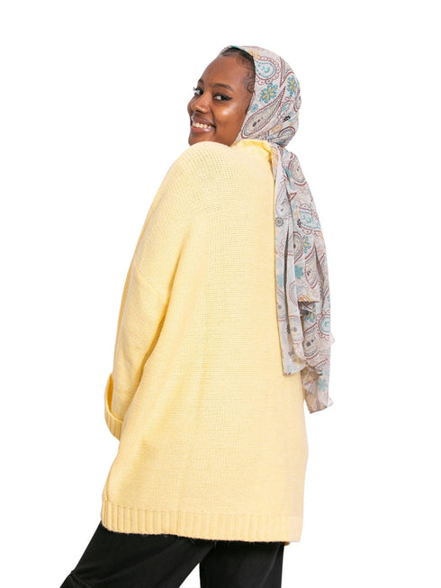 Creamy Over Size Pullover - Khotwh